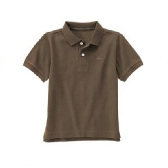 NWT Gymboree Rock On/Rescue Team Brown Polo and Patchwork Shorts Size Kid 3 - Picture 2 of 3